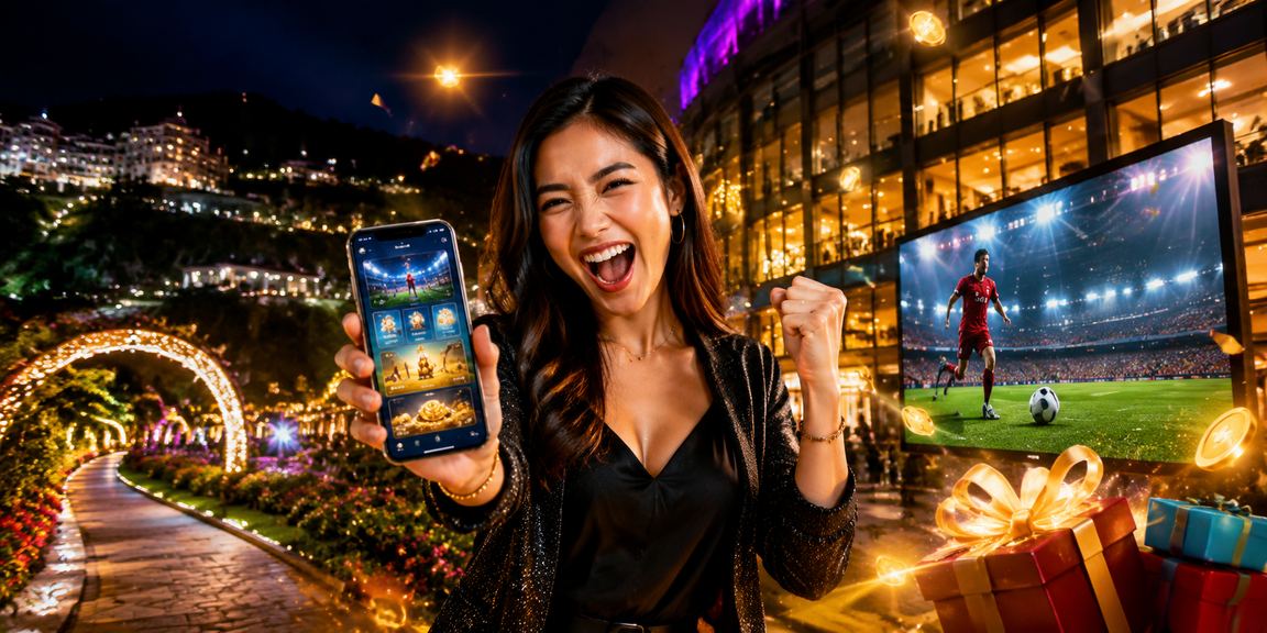 Pengguna Malaysia mengakses promosi dan bonus 22000 melalui aplikasi mudah alih