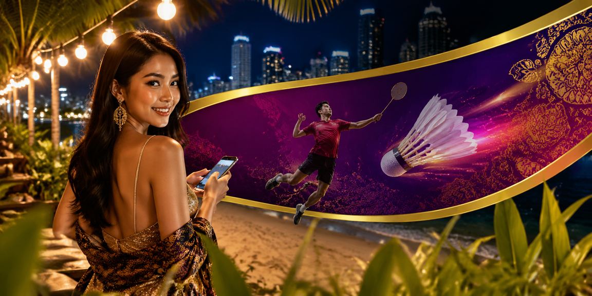 Pengguna Petaling Jaya mengakses promosi 22000 melalui telefon pintar dengan corak batik